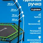 Батут "PERFETTO SPORT FITNESS" 48" диаметр 125 см зелёный PS-547-G